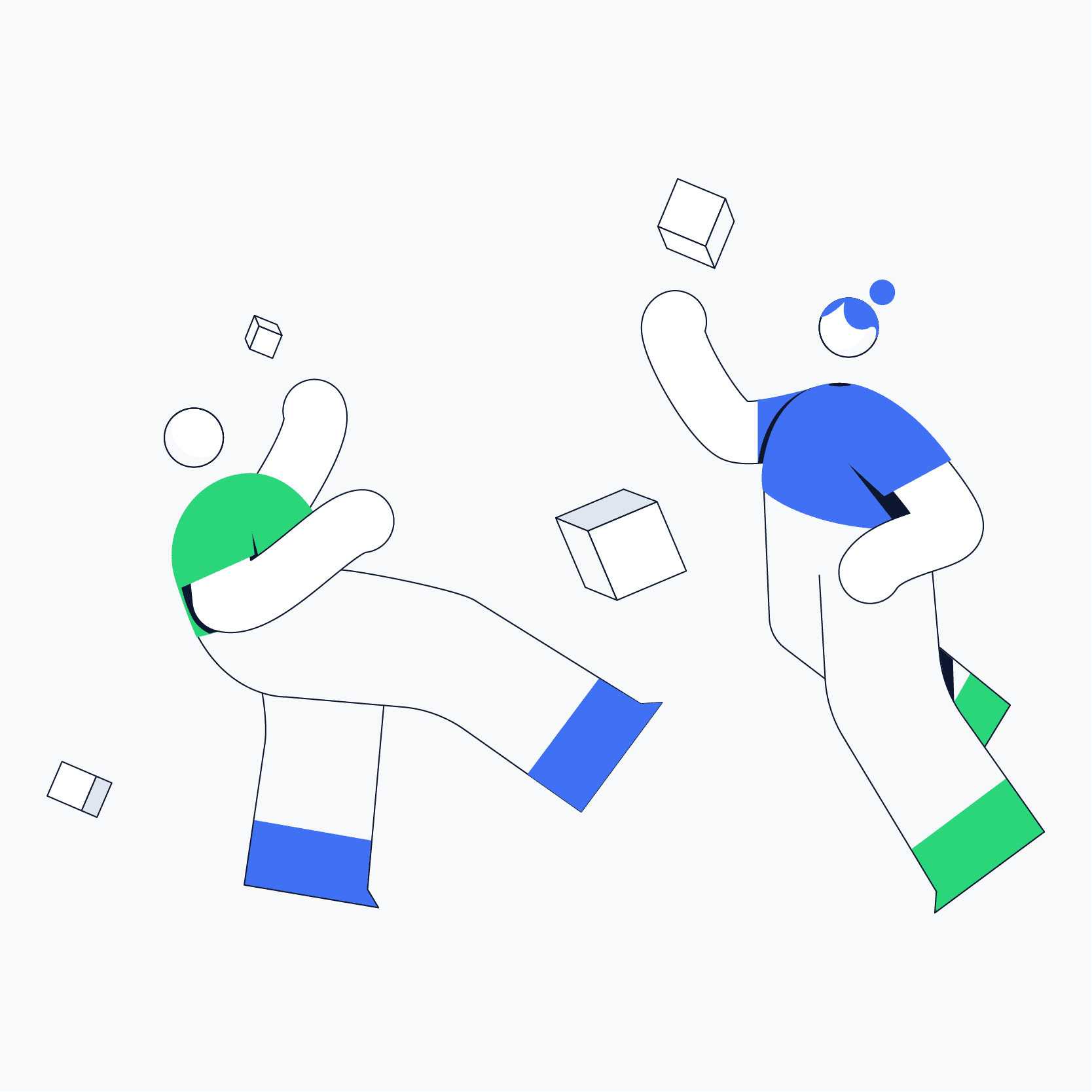 Lisk redesign, illustration about making blockchain accessible