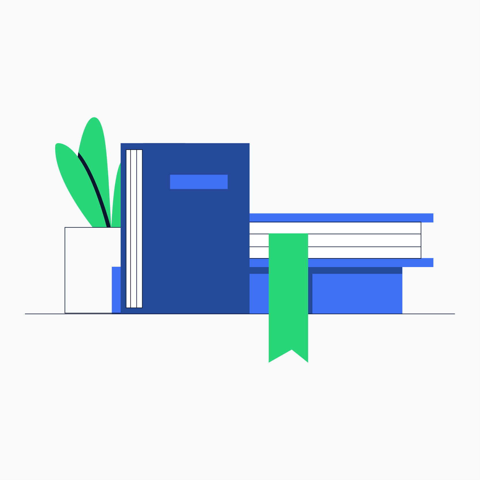 Lisk redesign, illustration about books