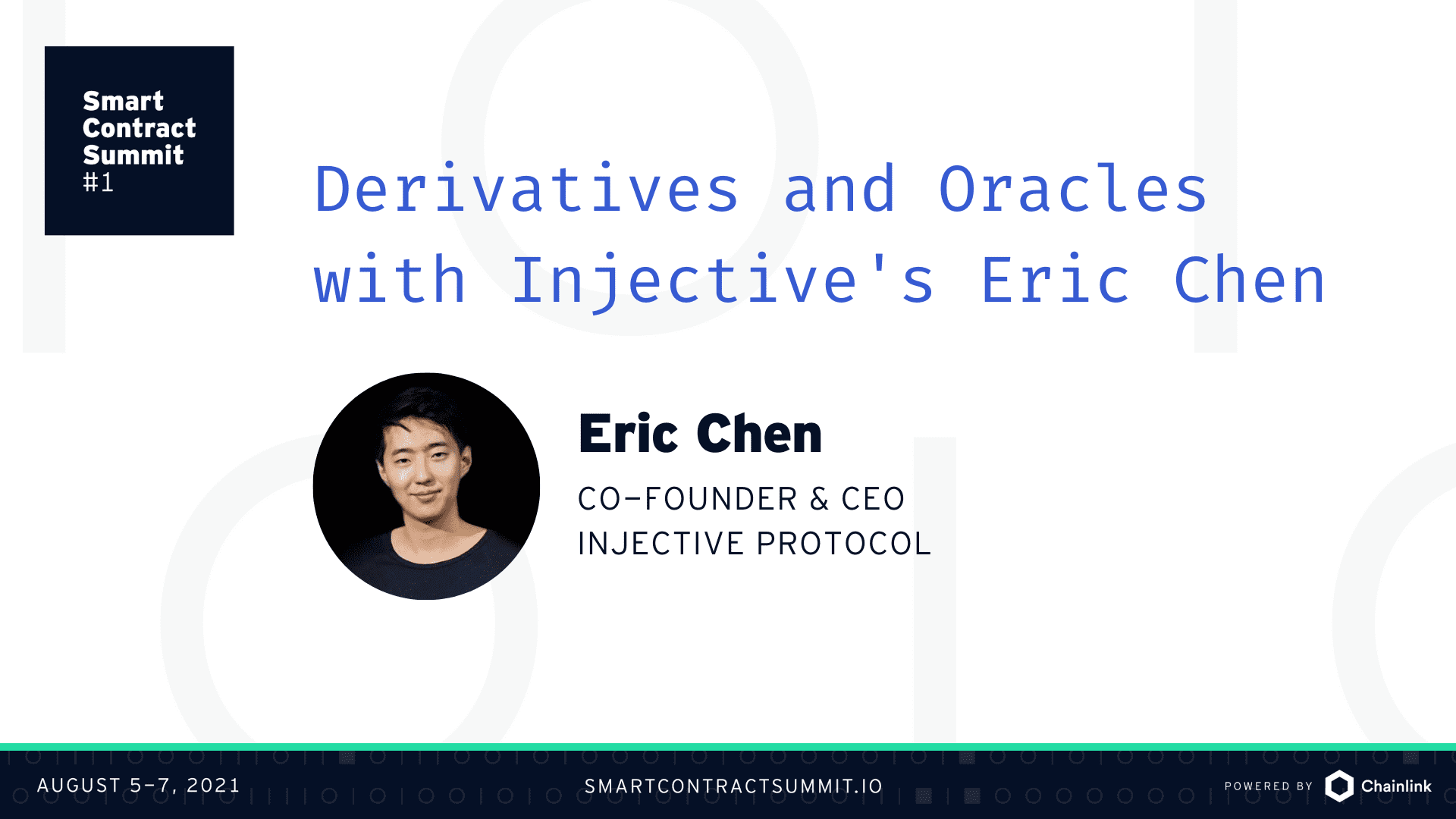 SmartCon 2021, keynote card