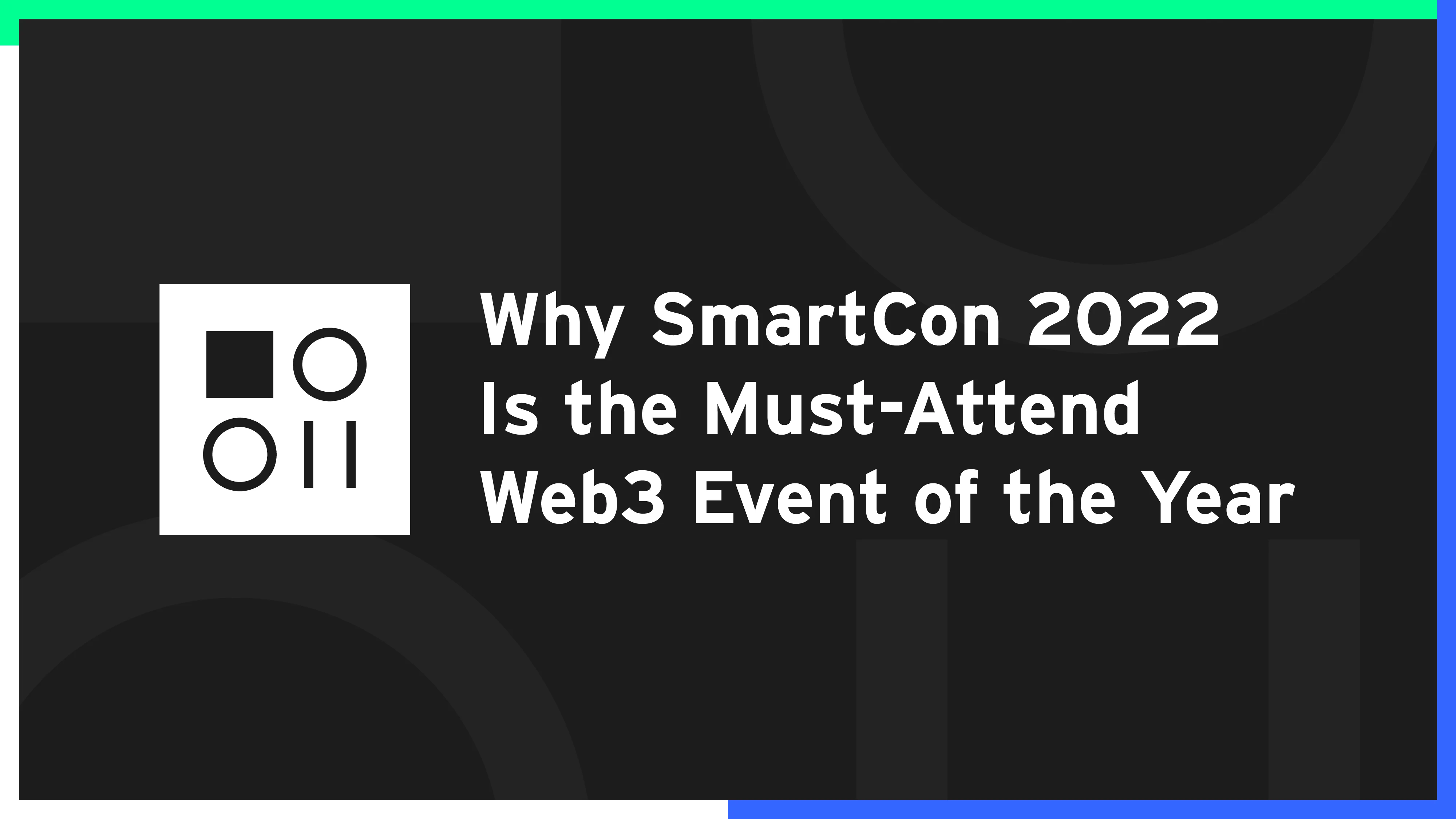 SmartCon 2022, blog post banner
