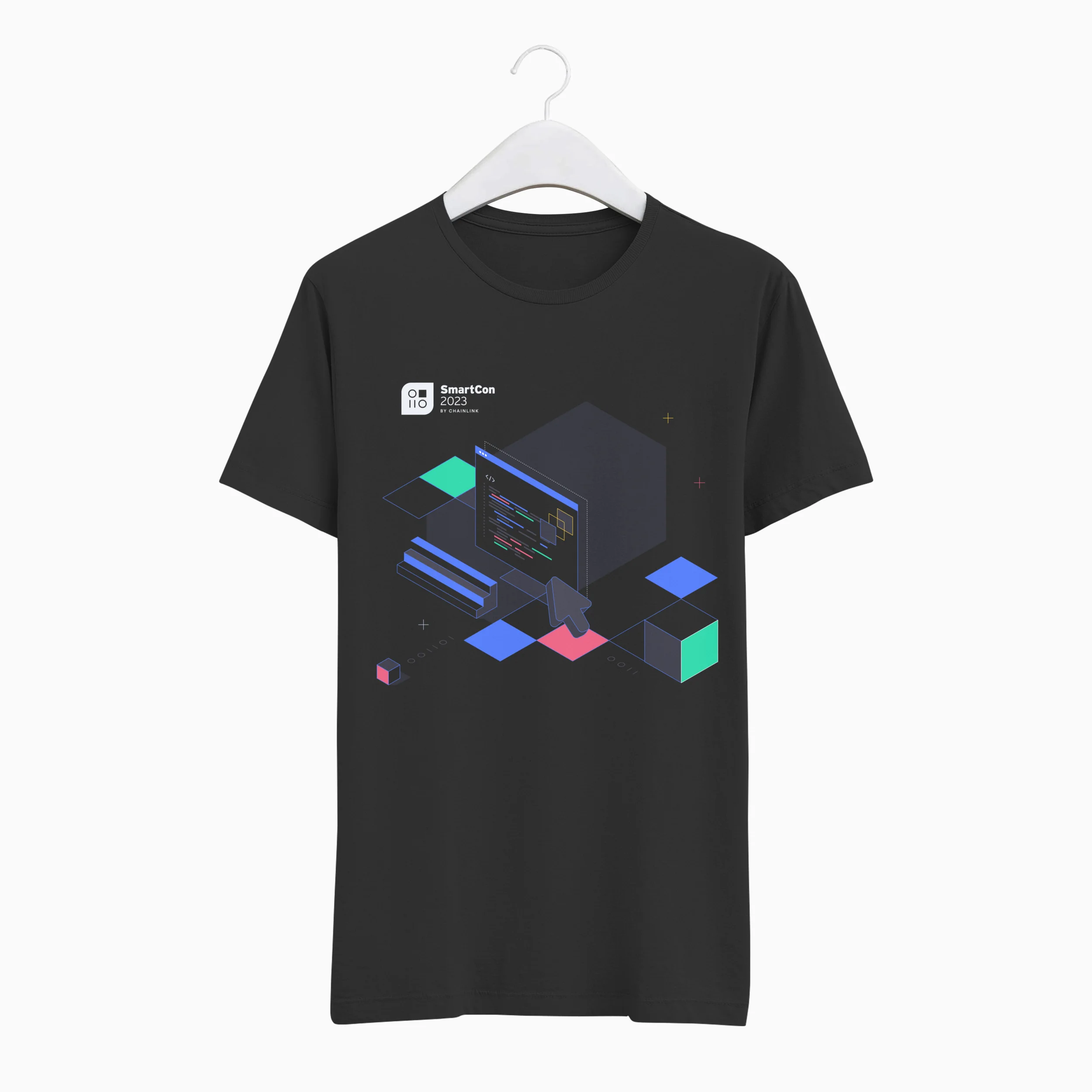 SmartCon 2023, t-shirt with isometric illustration