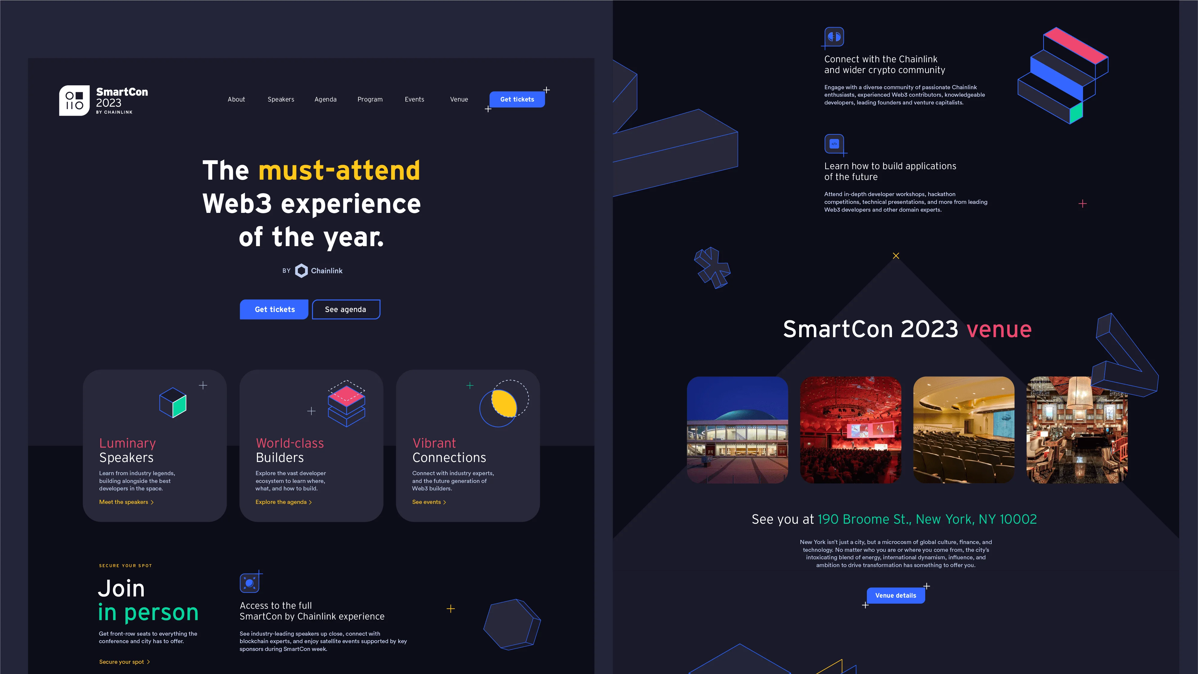 SmartCon 2023, web design preview