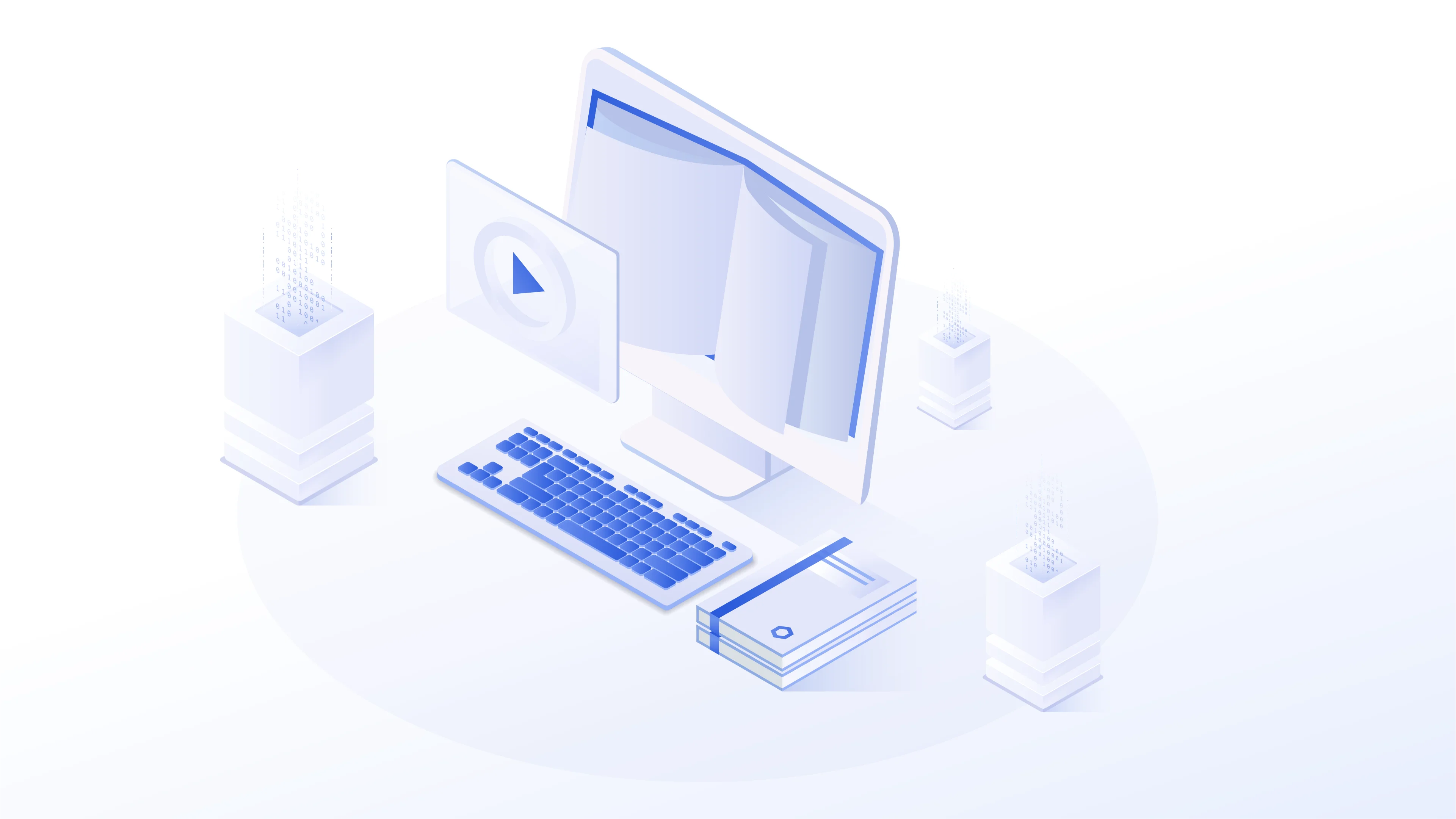 Chainlink brand, education materials illustration