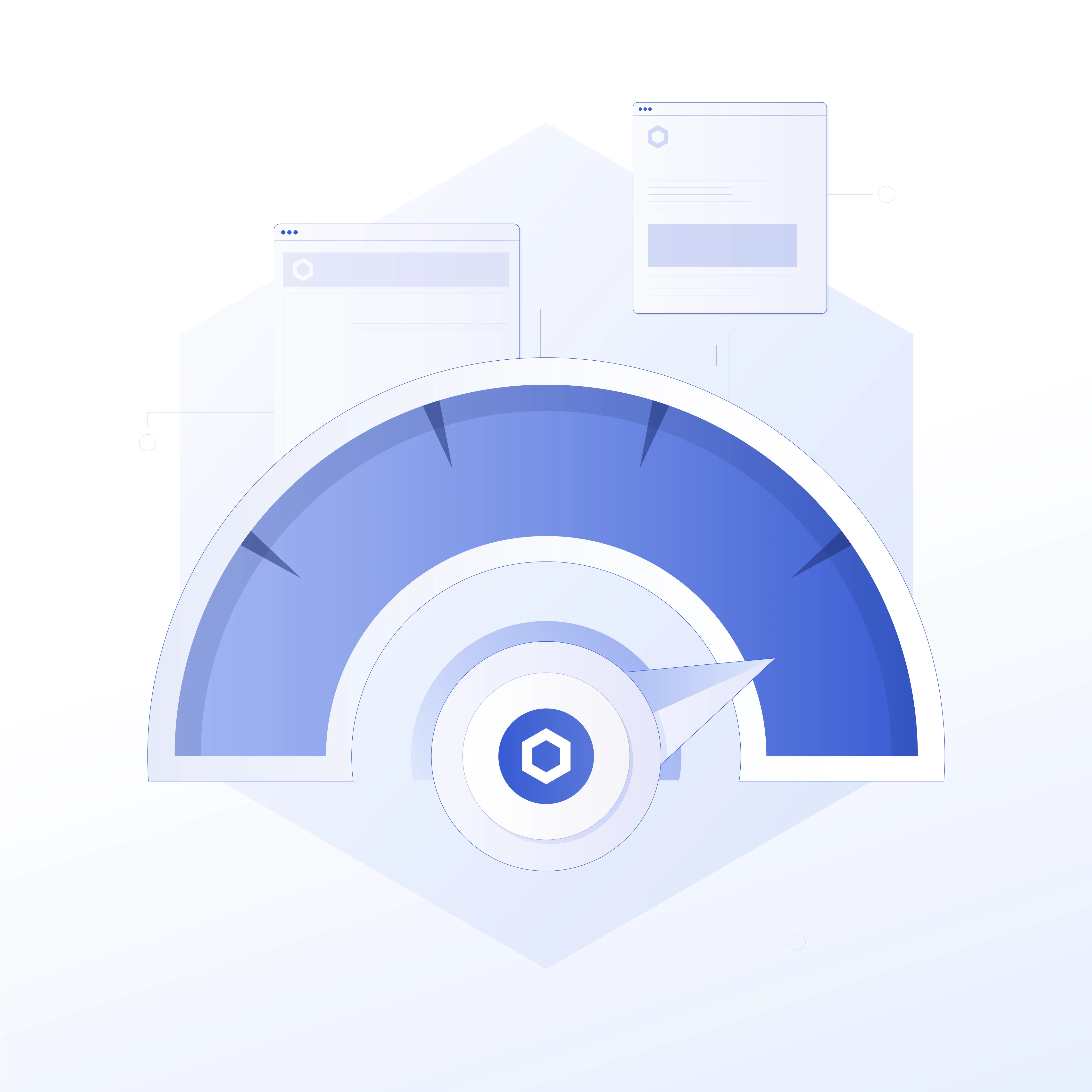 Chainlink brand, scale program illustration