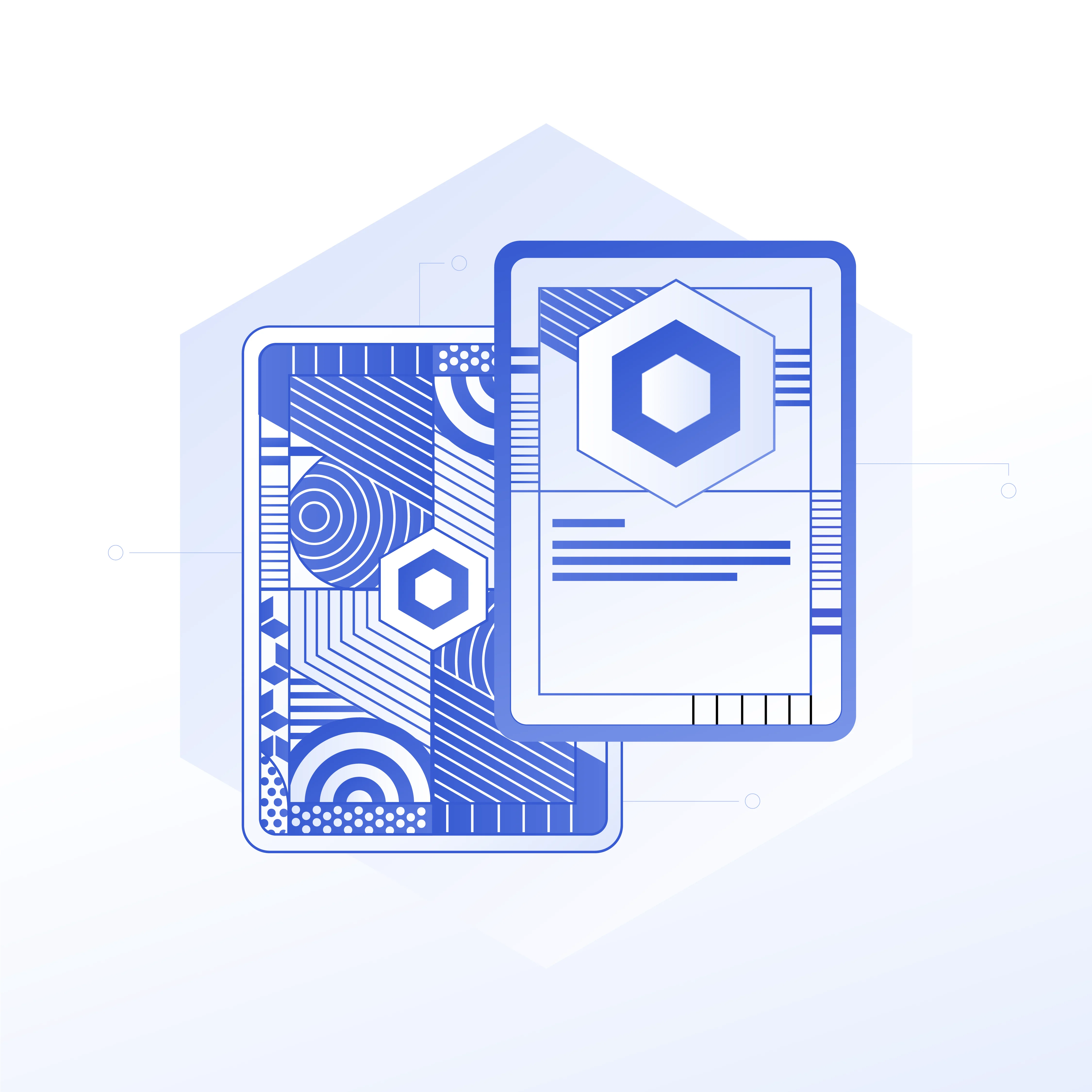 Chainlink brand, nft illustration