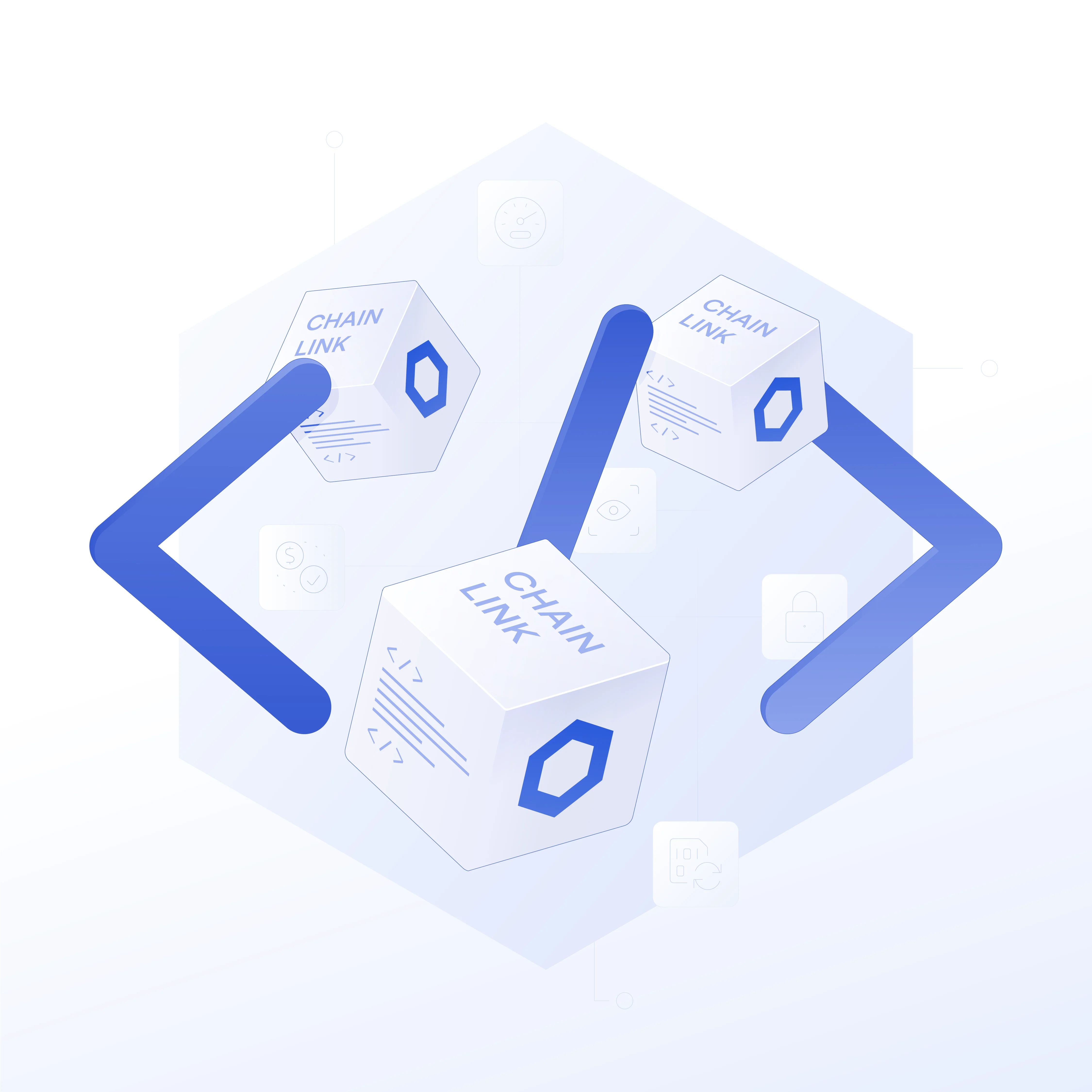 Chainlink brand, tech improvements illustration