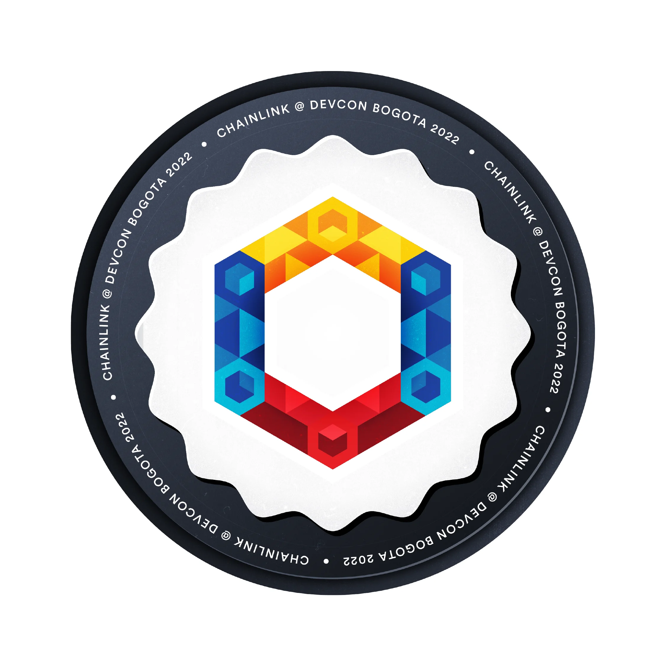 Chainlink brand, devcon bogota poap