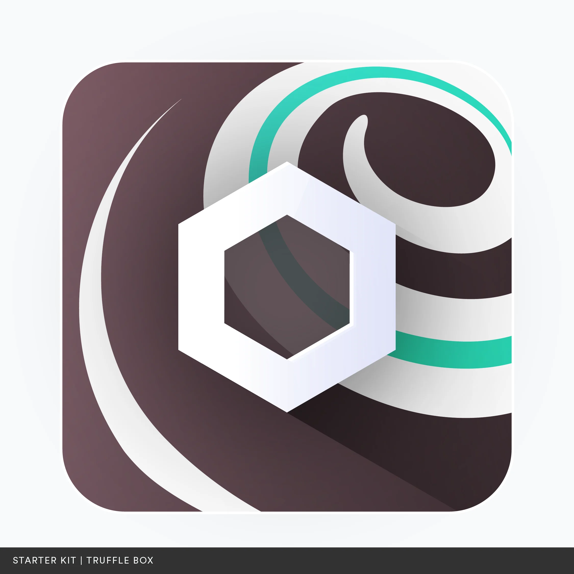 Chainlink brand, truffle starter kit logo