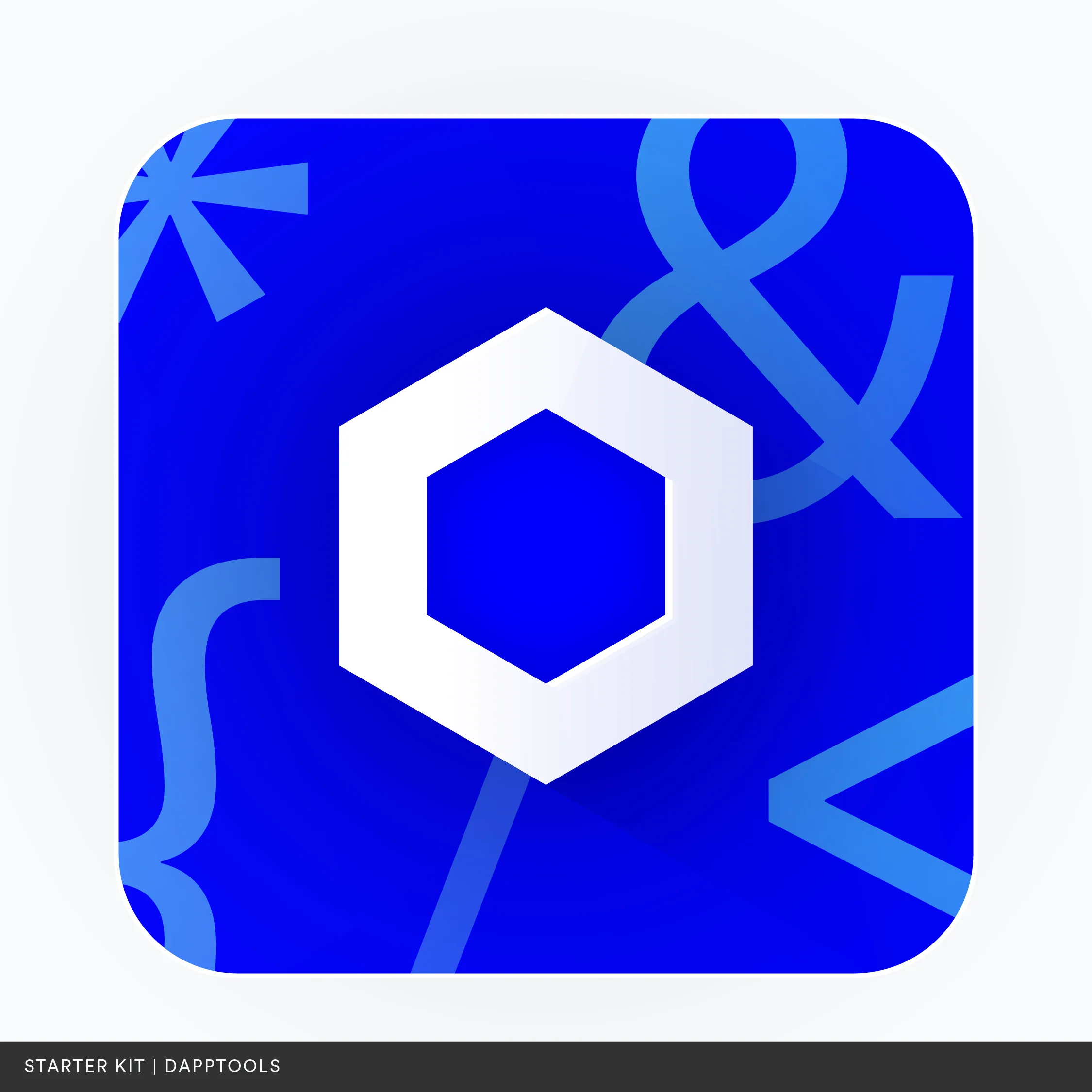 Chainlink brand, apptools starter kit logo