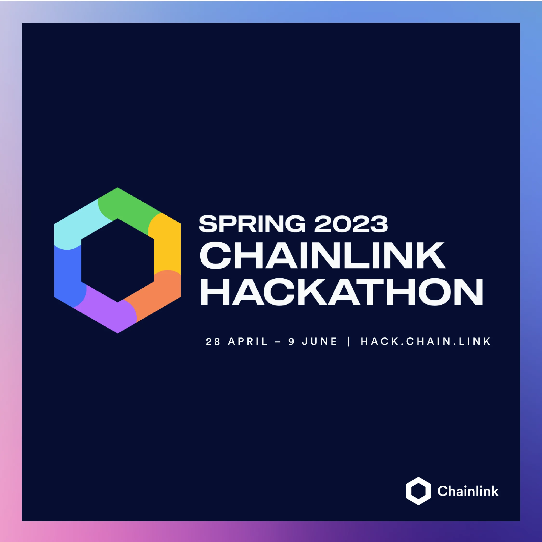 Chainlink brand, hackathons spring 2023 brand preview