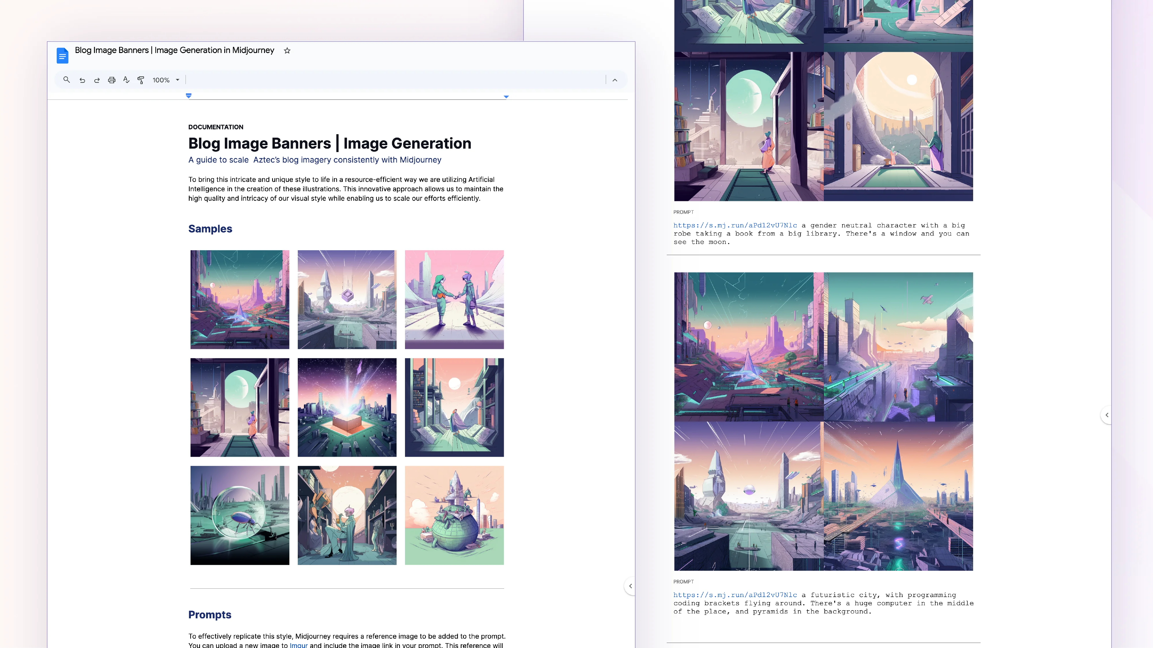 aztec midjourney guidelines preview