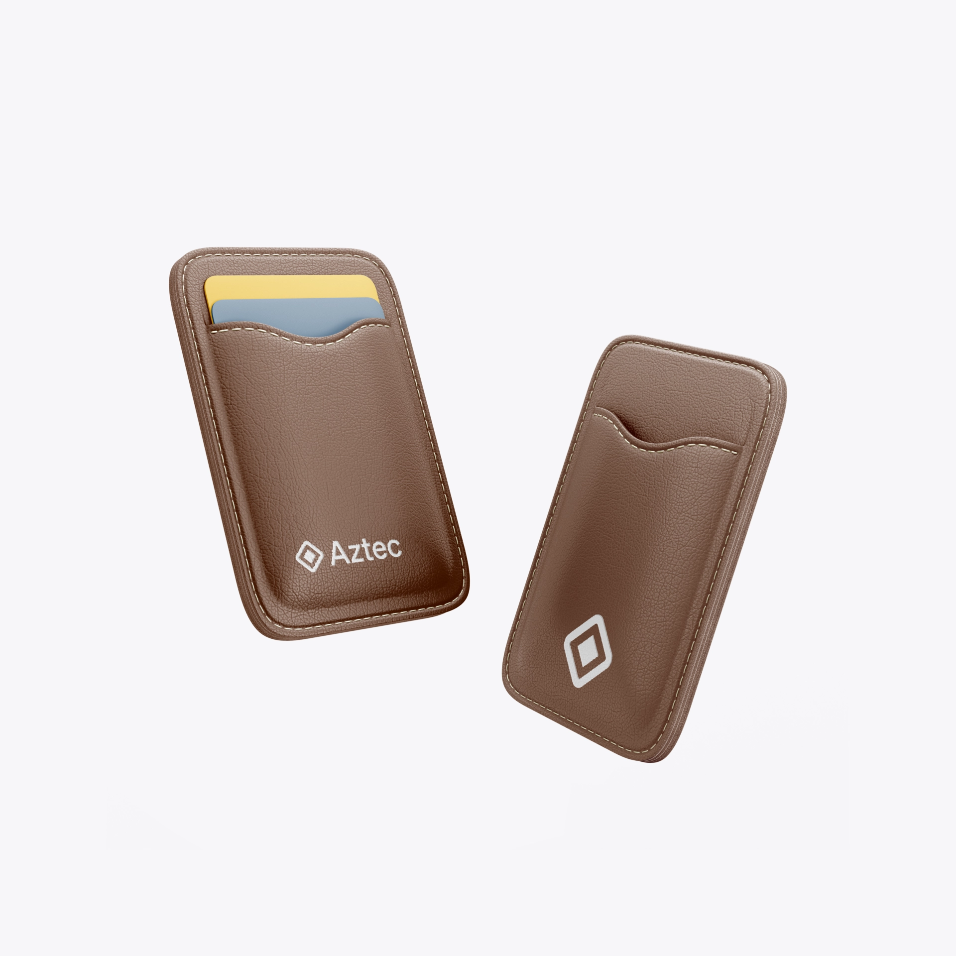 aztec rfid card holder mockup