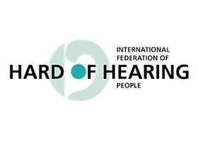 This is a map showing disability organizations around the world. International Federation of Hard of Hearing People represents 24 countries. Select this organization to access more information. 