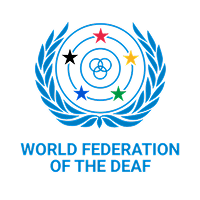 This is a map showing disability organizations around the world. World Federation of the Deaf represents 133 countries. Select this organization to access more information.