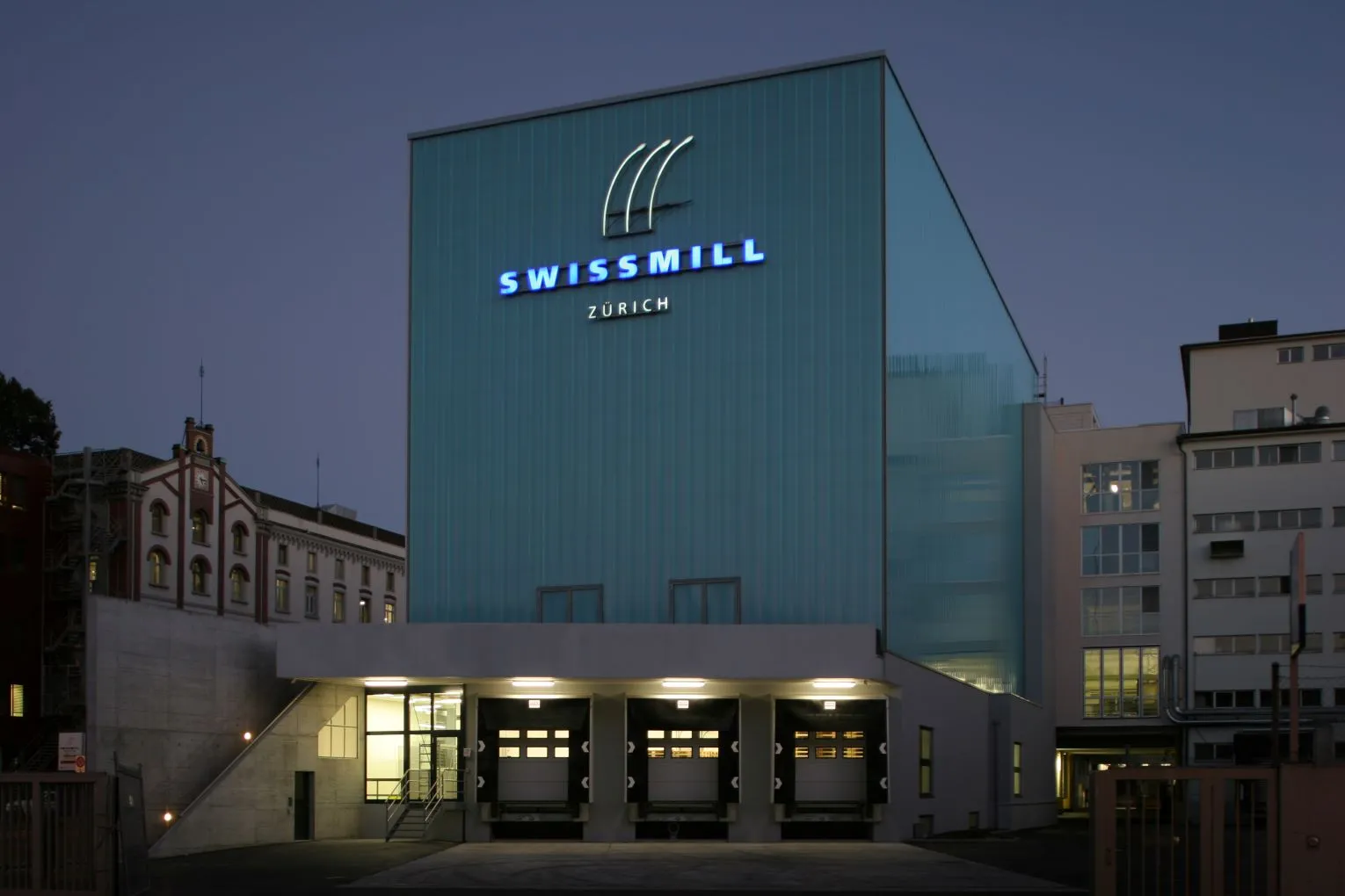 Swissmill building in Zurich.