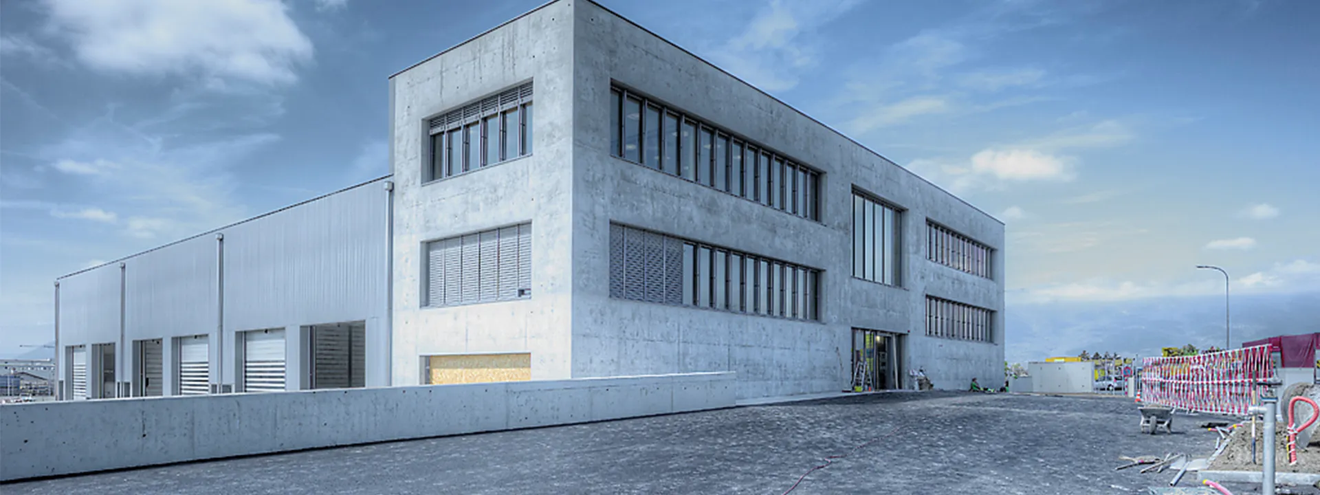 Rampini Construction SA – Bau- und Fabrikplanung eines neuen Gewerbebaus