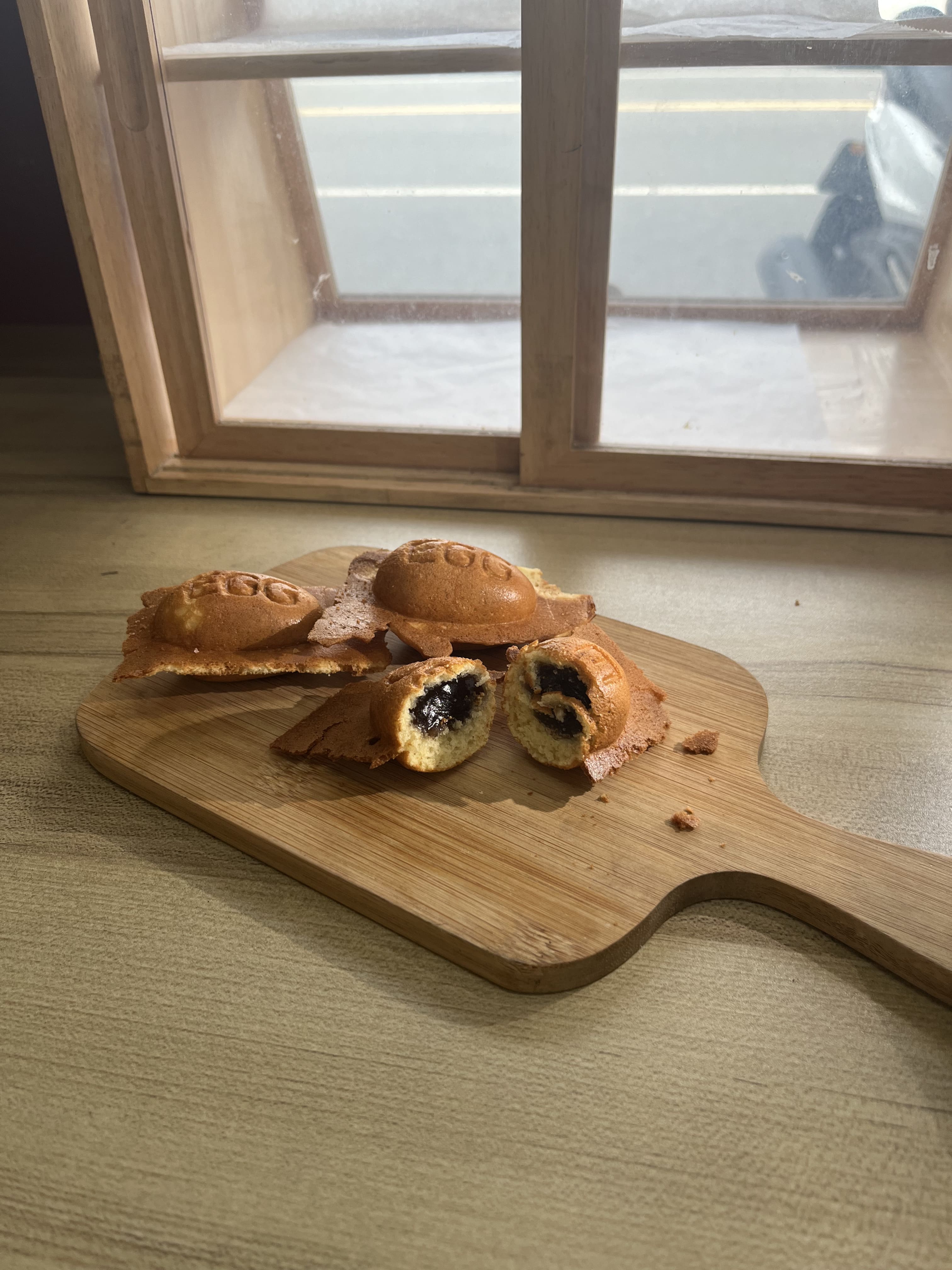 好吃不甜膩的黑糖麻糬雞蛋糕