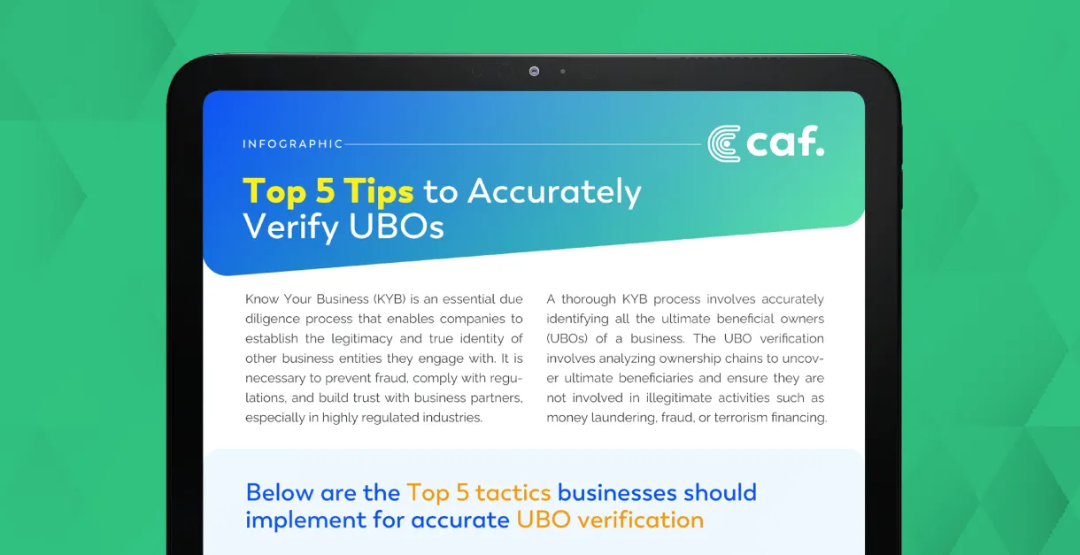 Top 5 Tips to Accurately Verify UBOs
