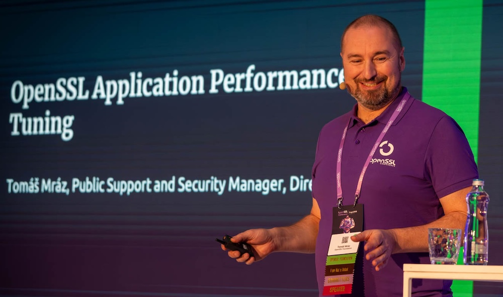 Foundation talks at the OpenSSL Conference 2026