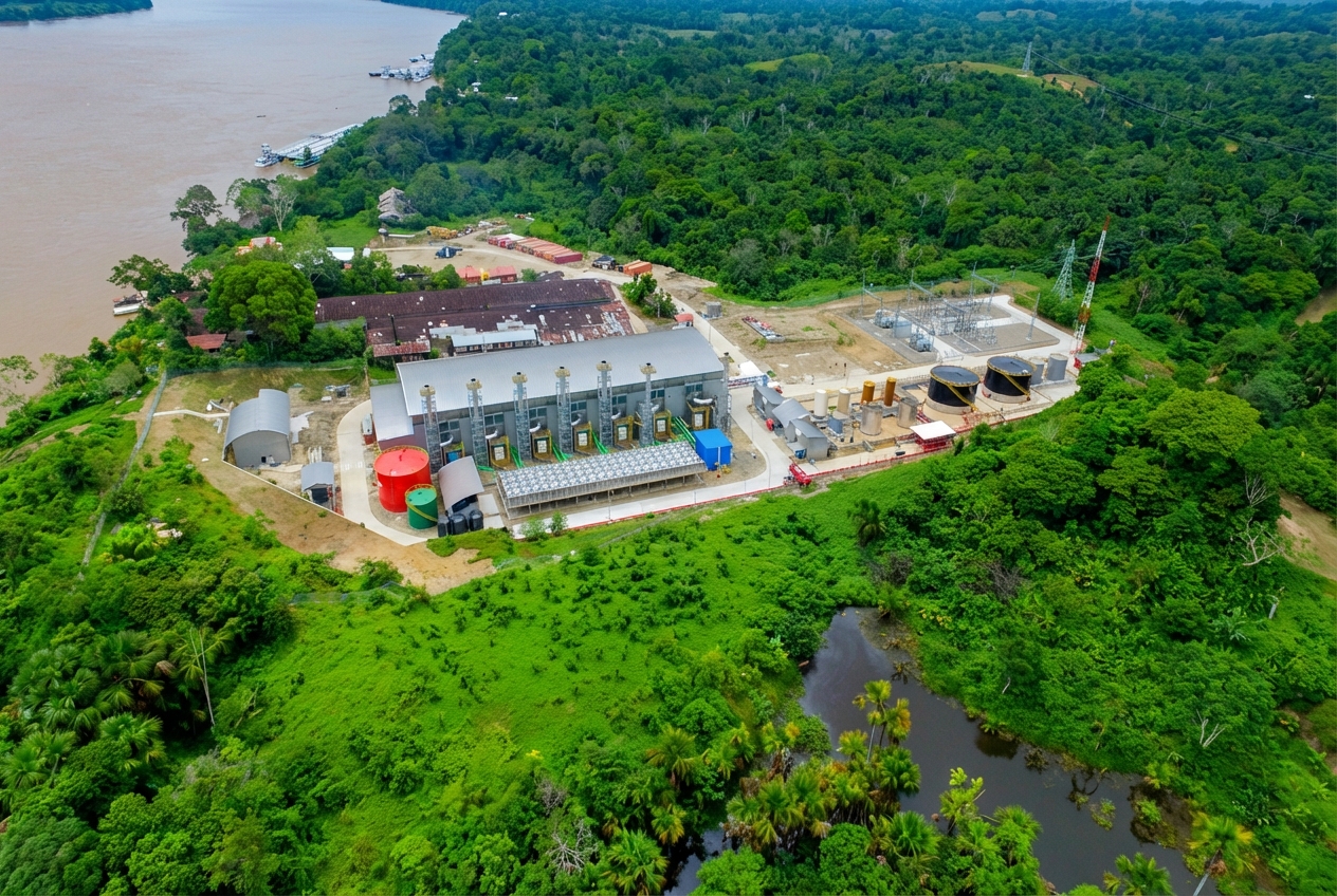 78 MW bi-fuel power plant in Peru