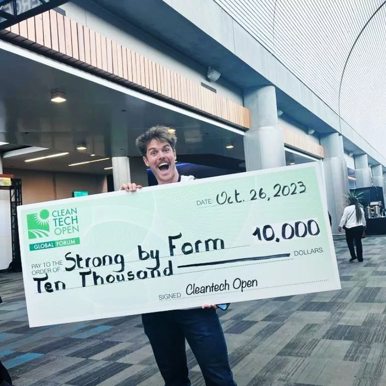 Strong by Form Wins the Cleantech Open Global Forum in Silicon Valley!