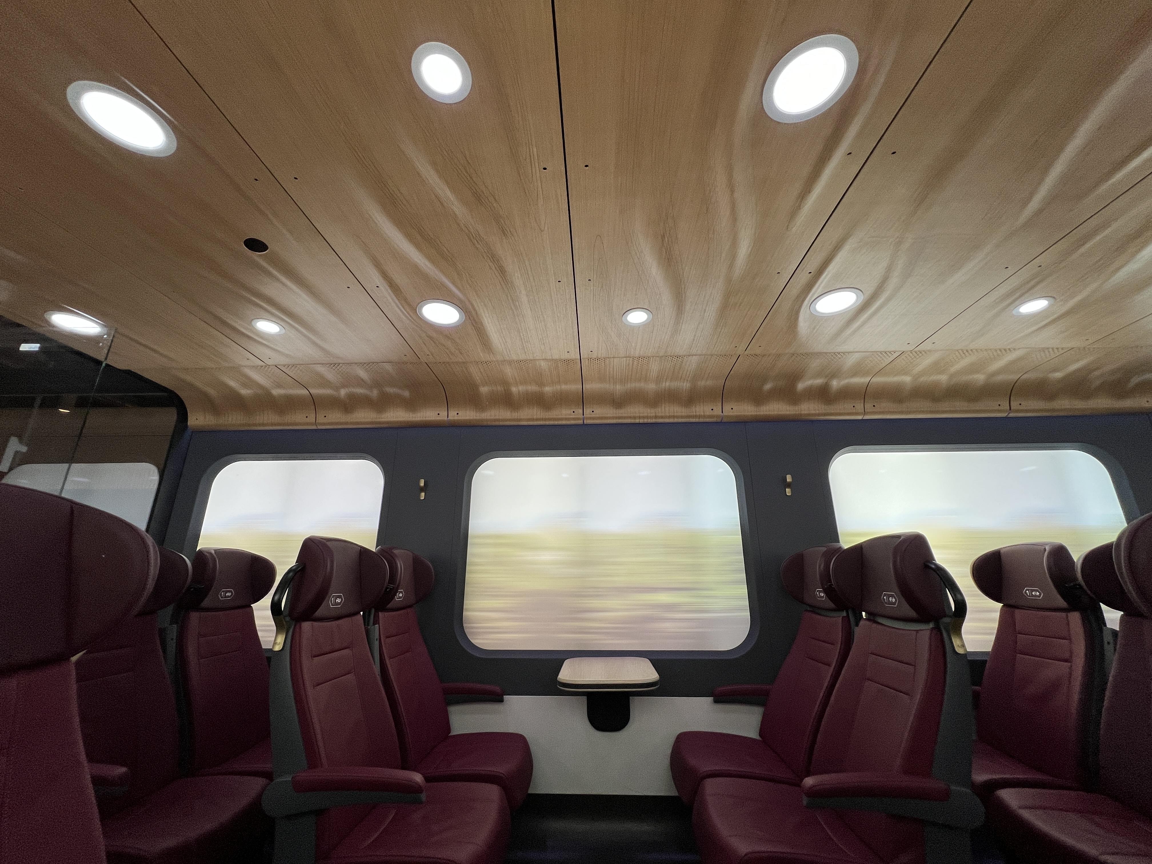 Ceiling panels for Nederlandse Spoorwegen