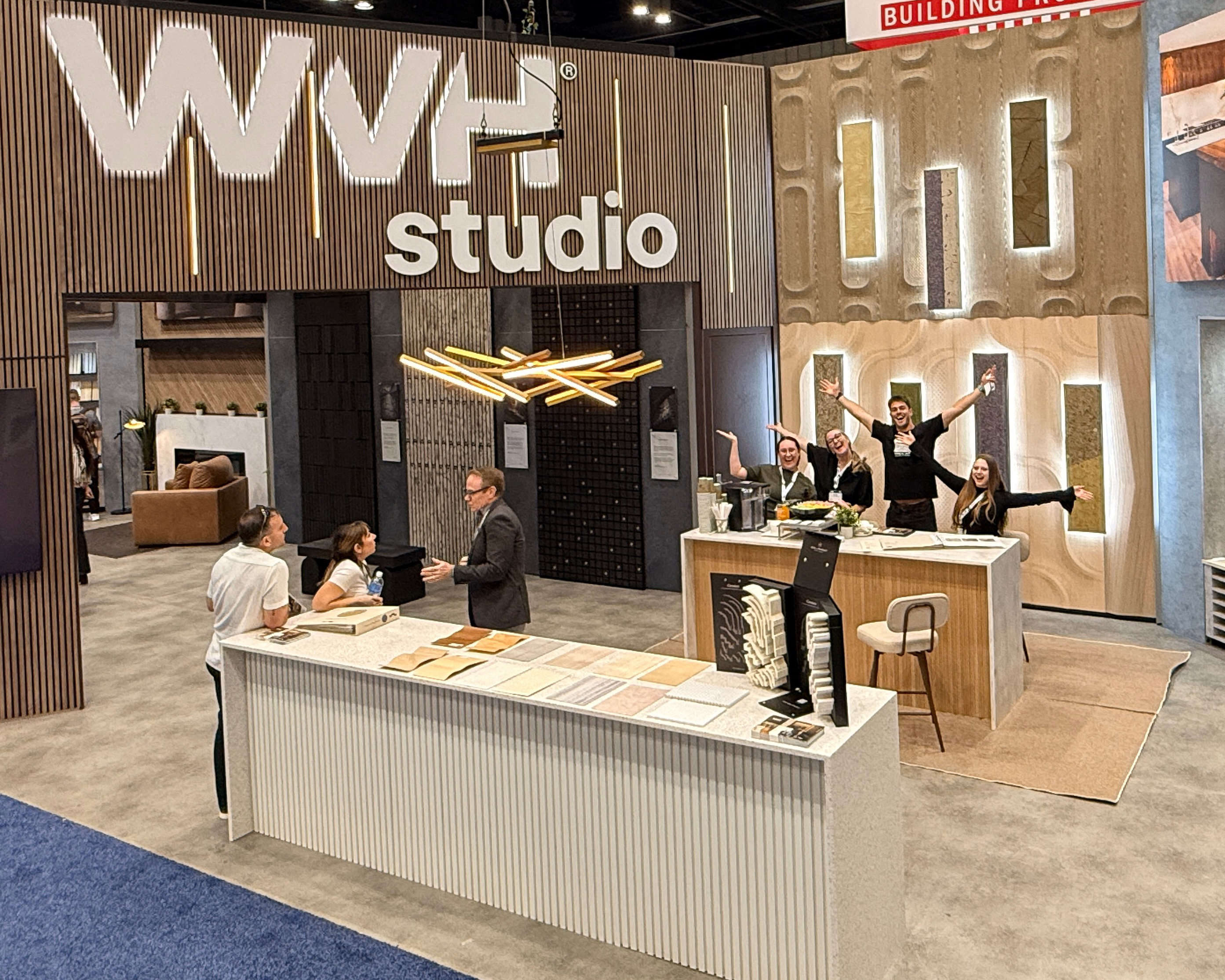 Woodflow-skin at Surface Design Show and International Builders' Show 2026