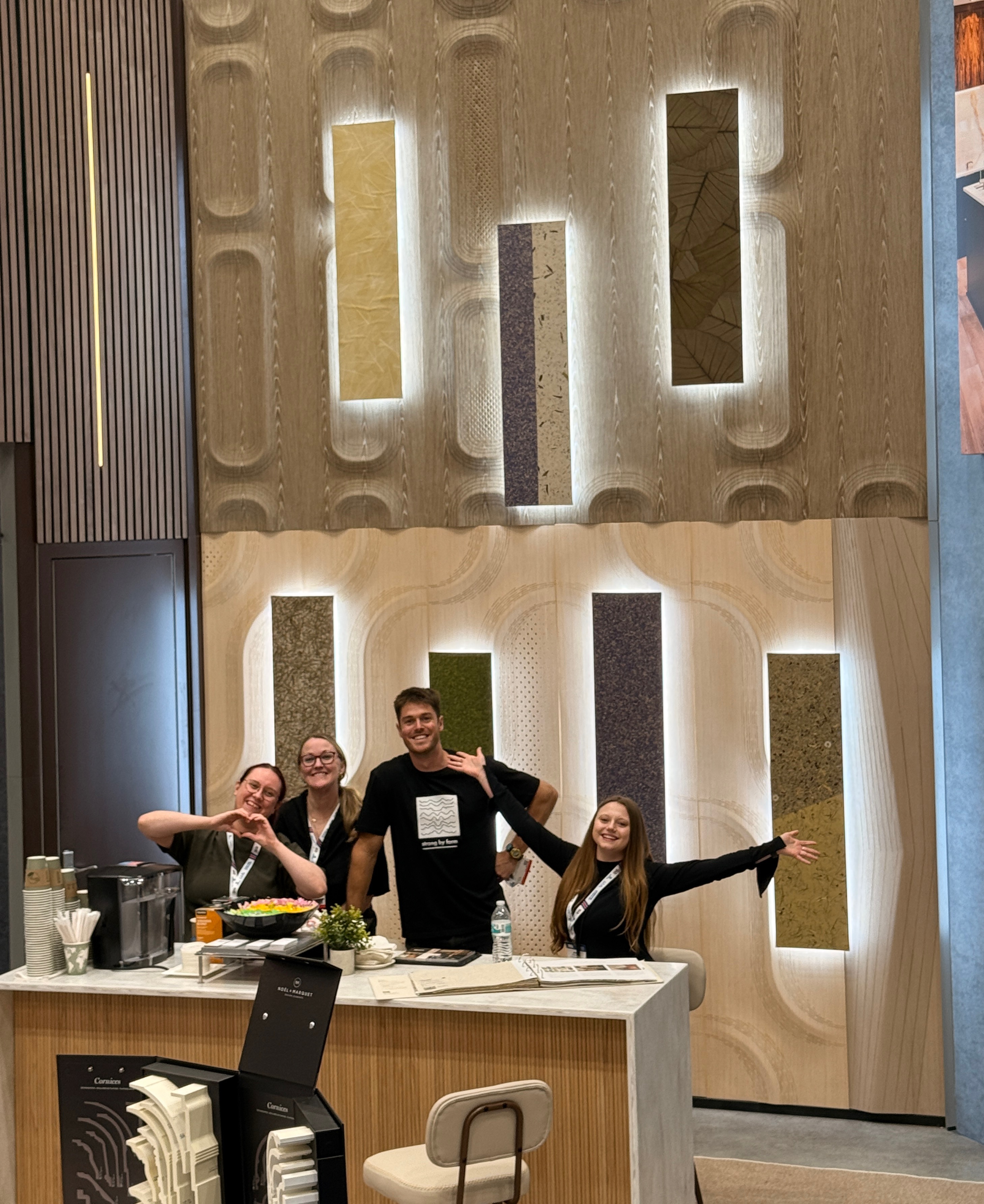 Woodflow-skin at Surface Design Show and International Builders' Show 2026