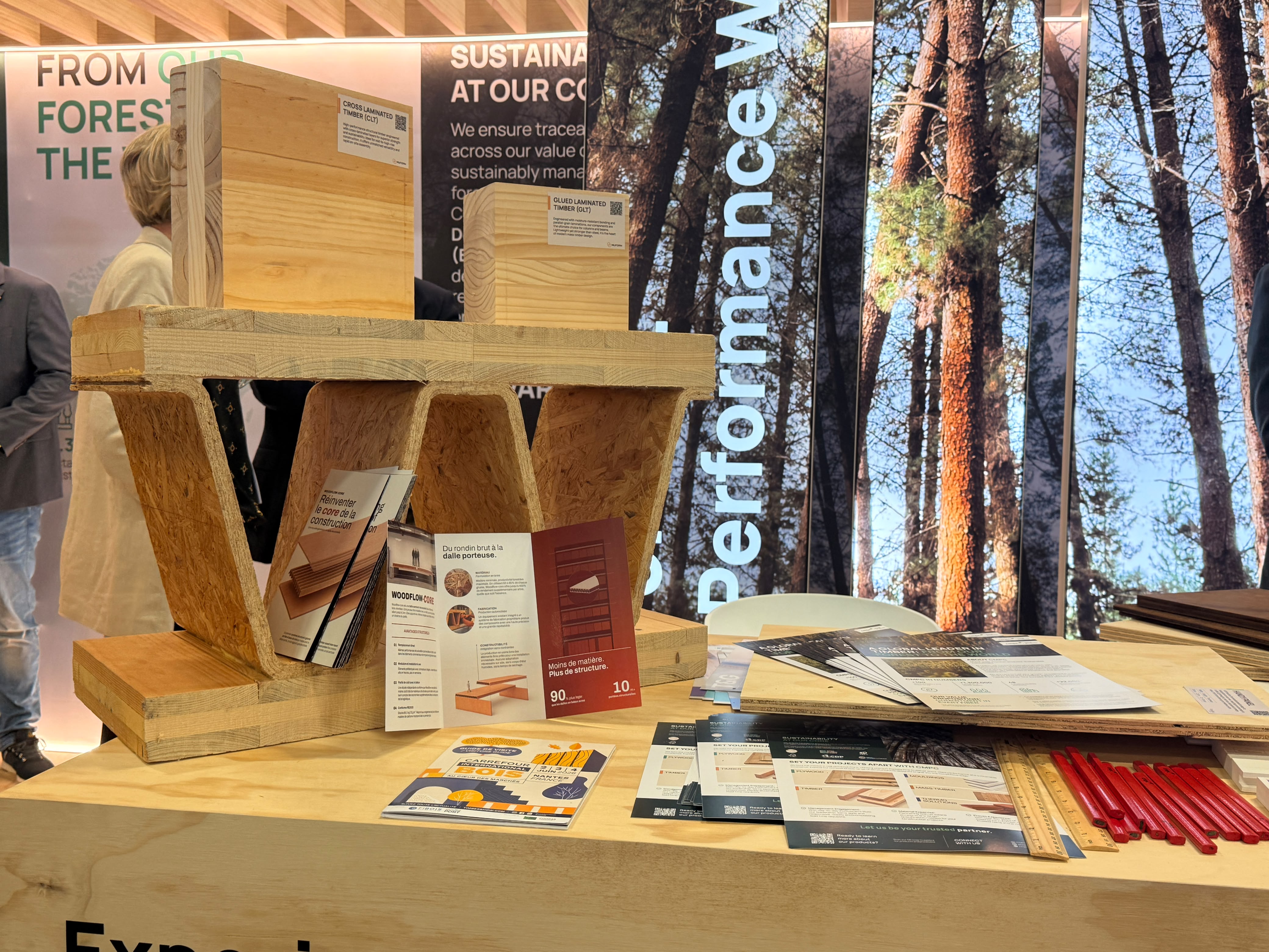 Woodflow-core at Carrefour International du Bois 2026