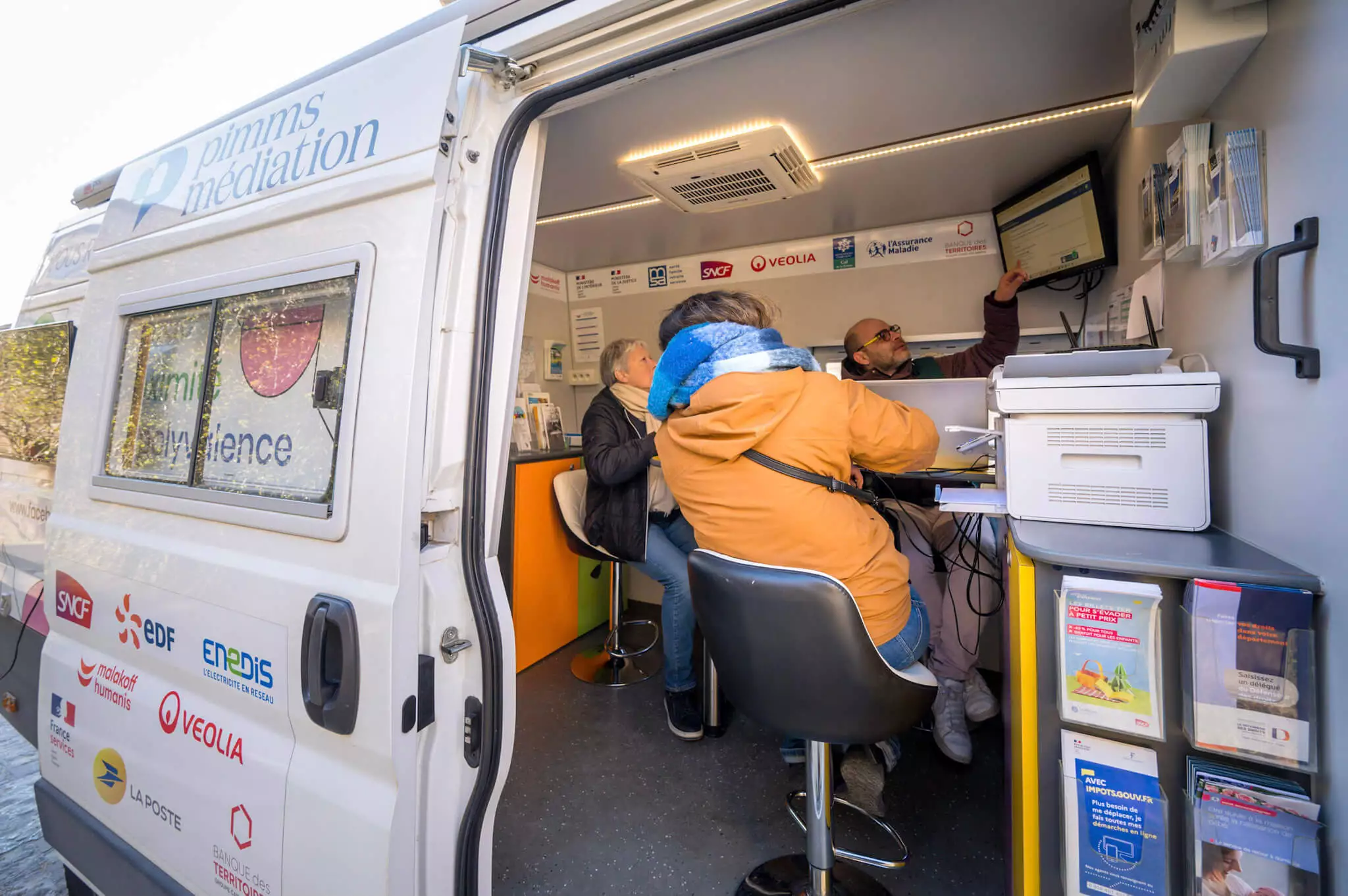 Accueil mobile Pimms Médiation