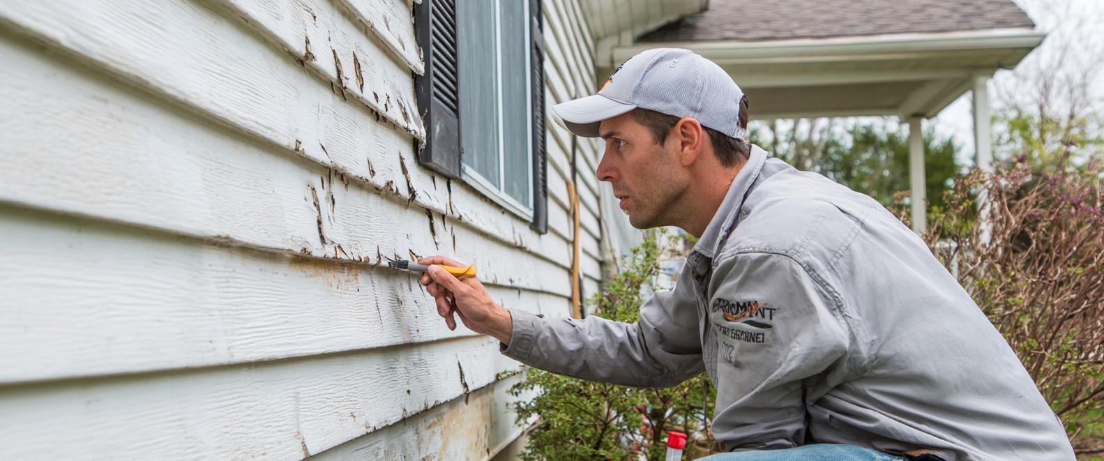 vinyl siding inspection in Columbus