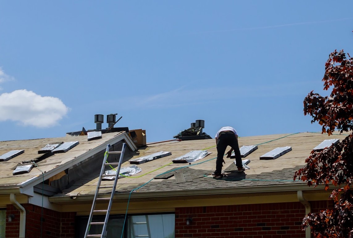 temporary roof repair in Columbus