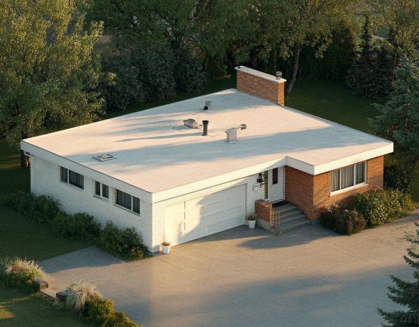 residential flat roofing in Montgomery, AL