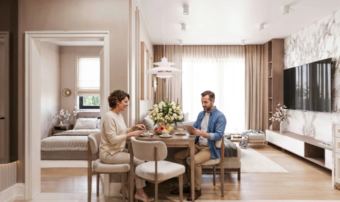 image of common sitting area (for a bed & breakfast)