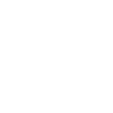 Black and white pixelated icon resembling a retro computer cursor or letter C in a white square.