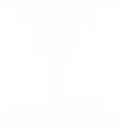 Icon of a 3D printer nozzle depositing material layer by layer.