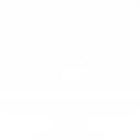 Computer monitor displaying a 3D cube icon.