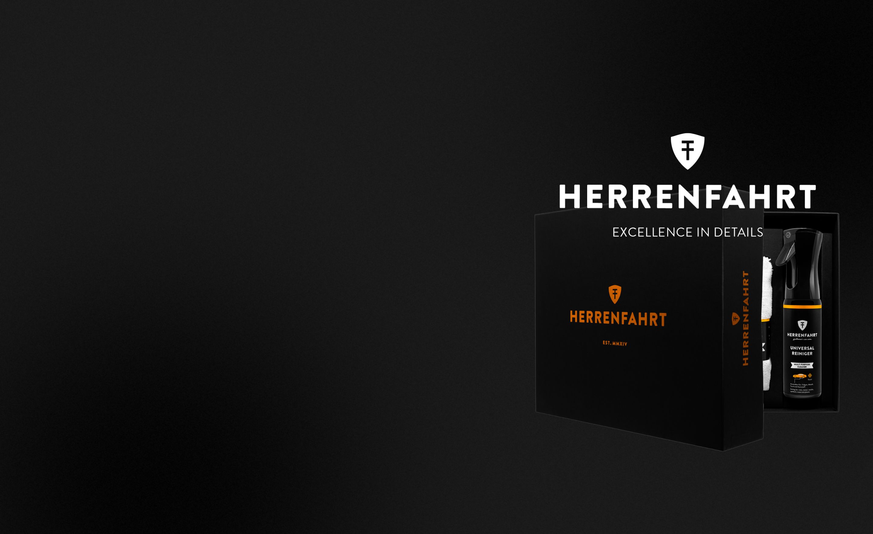 HERRENFAHRT – Premium Autopflege E-Commerce