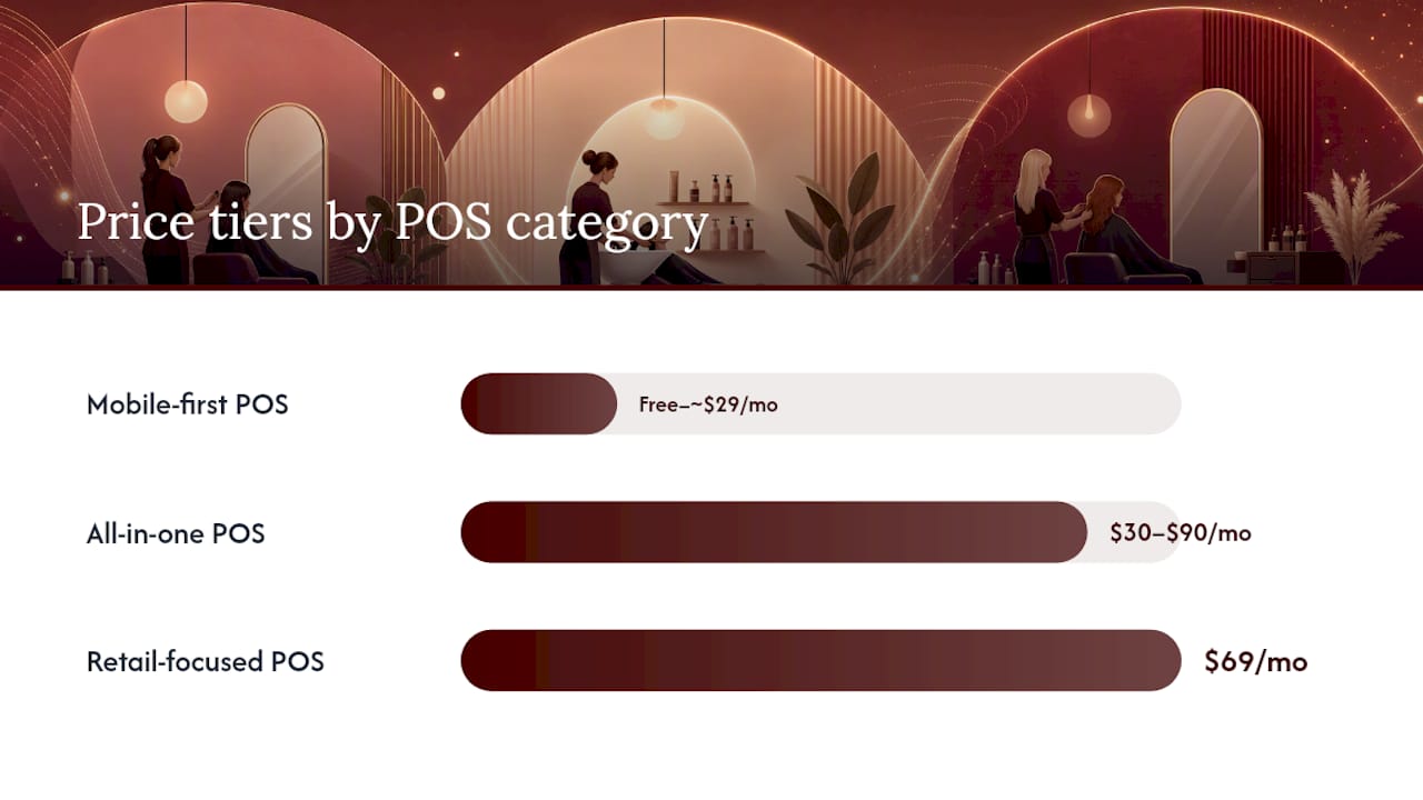How do the best salon POS systems compare at a glance? — overview diagram