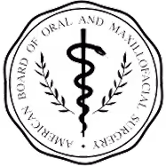 Seal featuring a caduceus symbol centered with two olive branches surrounding it and text encircling the border.