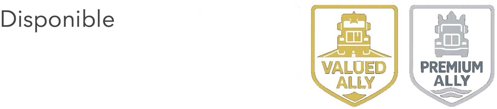 Están disponibles los emblemas Valued Ally en dorado y Premium Ally en plateado.
