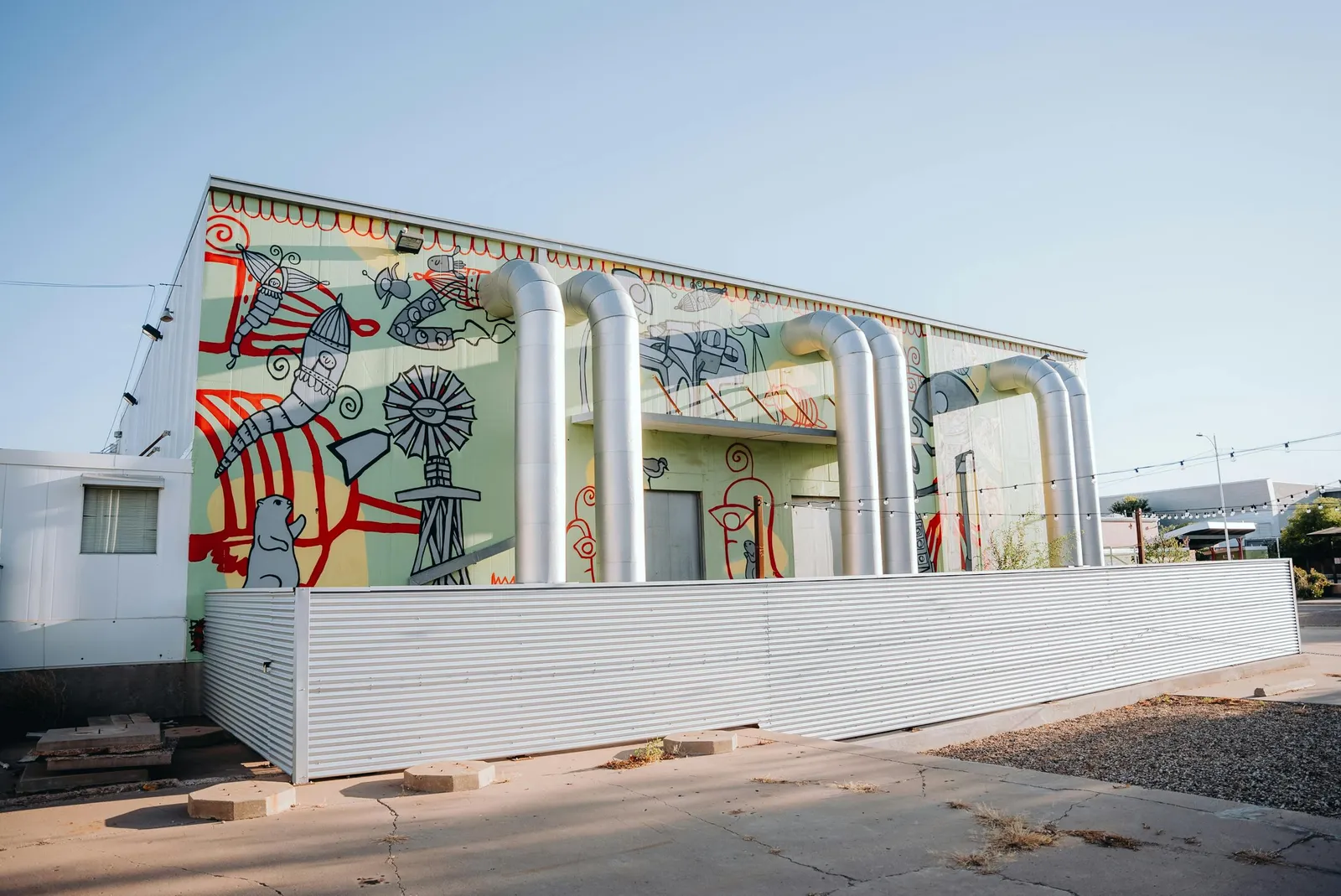 Downtown Lubbock Murals and Doors
