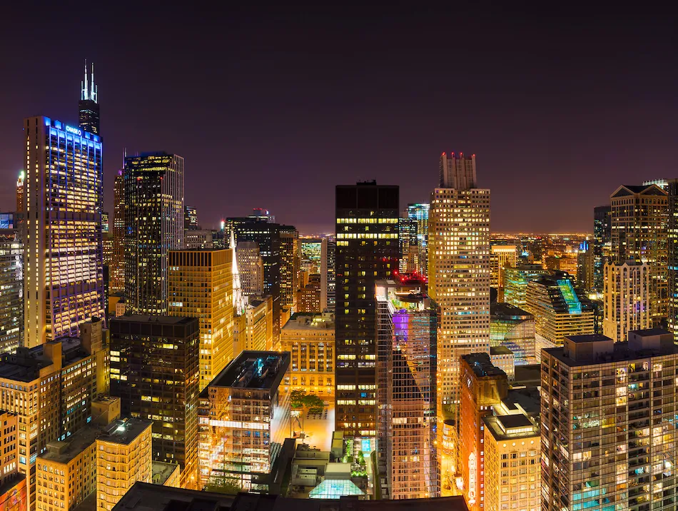 Detroit, Michigan cityscape