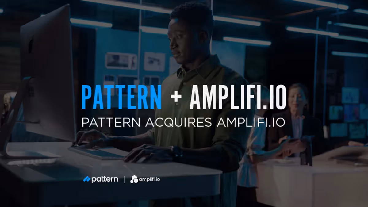 Pattern Acquires Amplifi.io to Accelerate Ecommerce Content for Brands