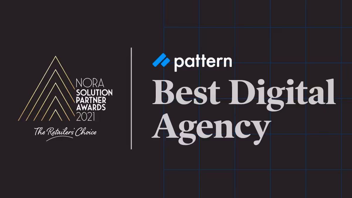 Pattern Named Best Digital Agency by the National Online Retail Association