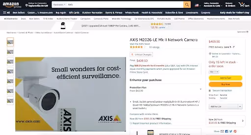 network camera on Amazon