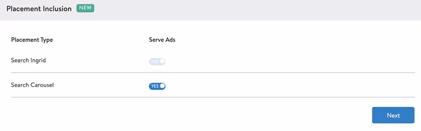 Walmart placement inclusion