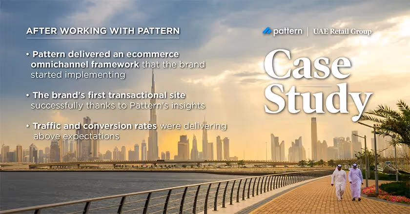 UAERetail After Working with Pattern