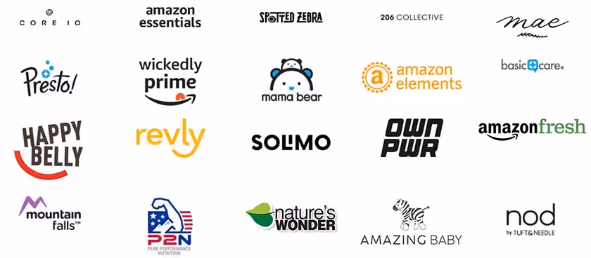 Amazon private label logos