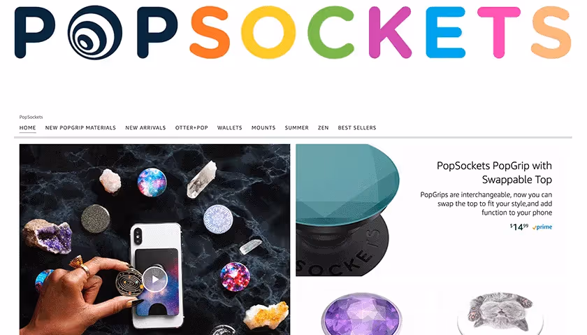 PopSockets’ Logo And Branding